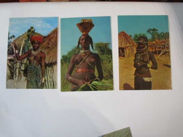 postais novos étnicos guiné portuguesa