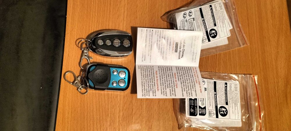 comandos de garagem Novo - 433.92 MHz