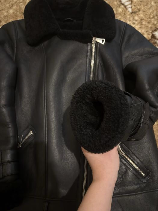 Натуральна дубленка-пілот