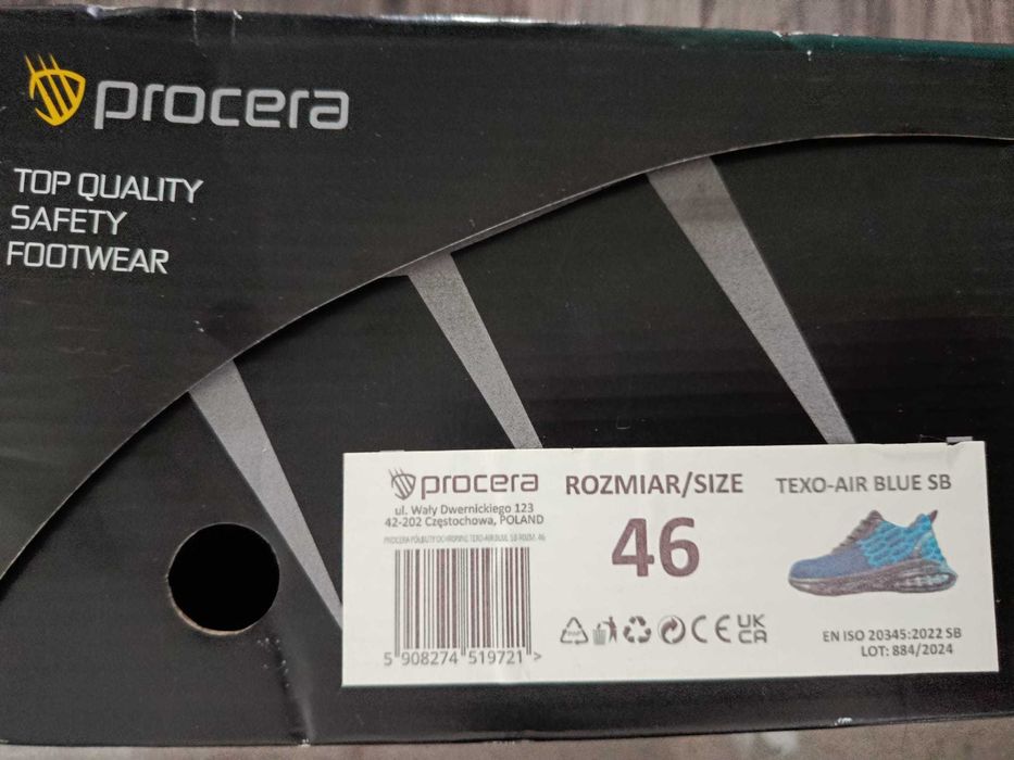 Buty robocze Procera Texo Się Blue 46