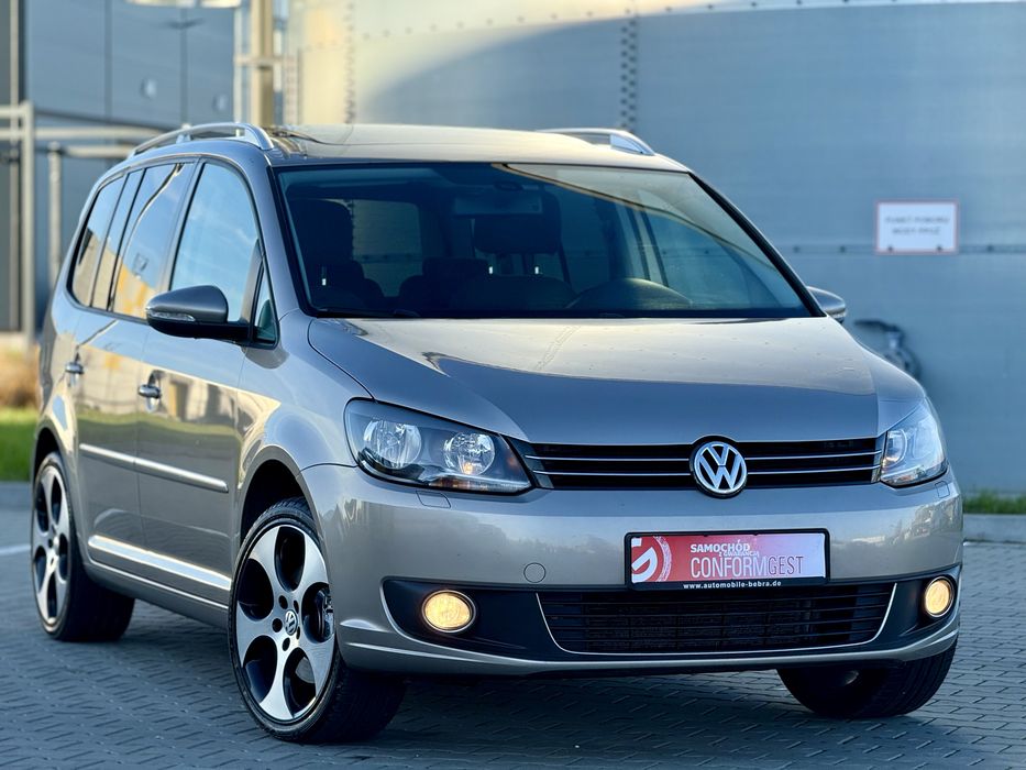 VW Touran 2.0 TDI DSG 177 KM | Automat | Bezwypadkowy | Serwisowany |