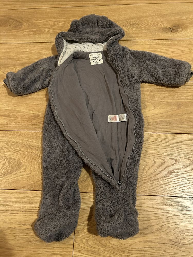 Kombinezon pajacyk Miś 74 unisex ciepły