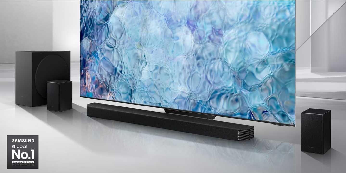 Soundbar Q950A 616W 11.1.4 2021 (melhor barra de som no mercado)