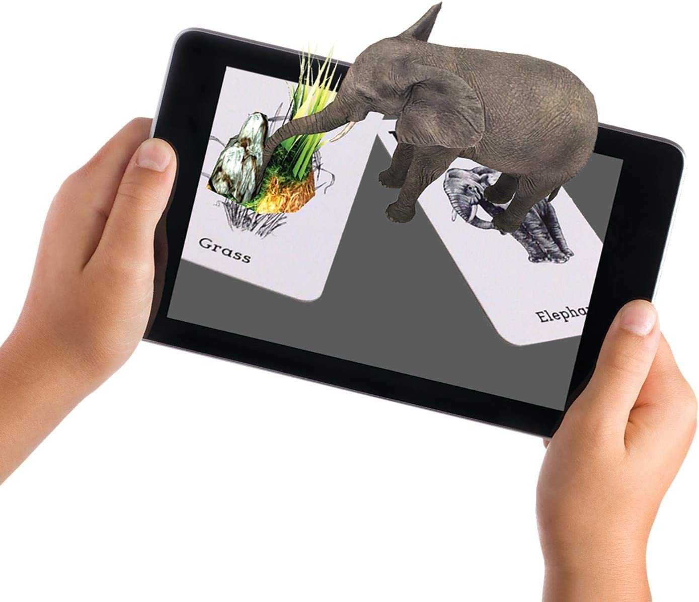 4D+ Utopia 360° Animal Zoo Augmented Reality karty zestaw VR Retrak