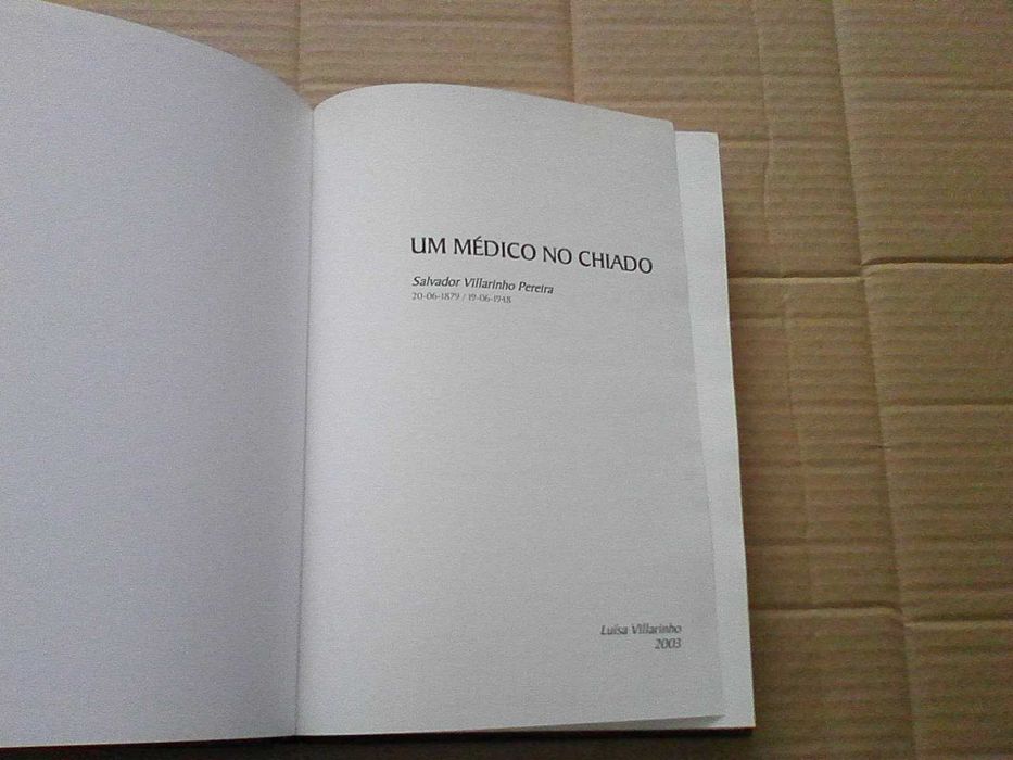 Um médico no Chiado : Salvador Villarinho Pereira