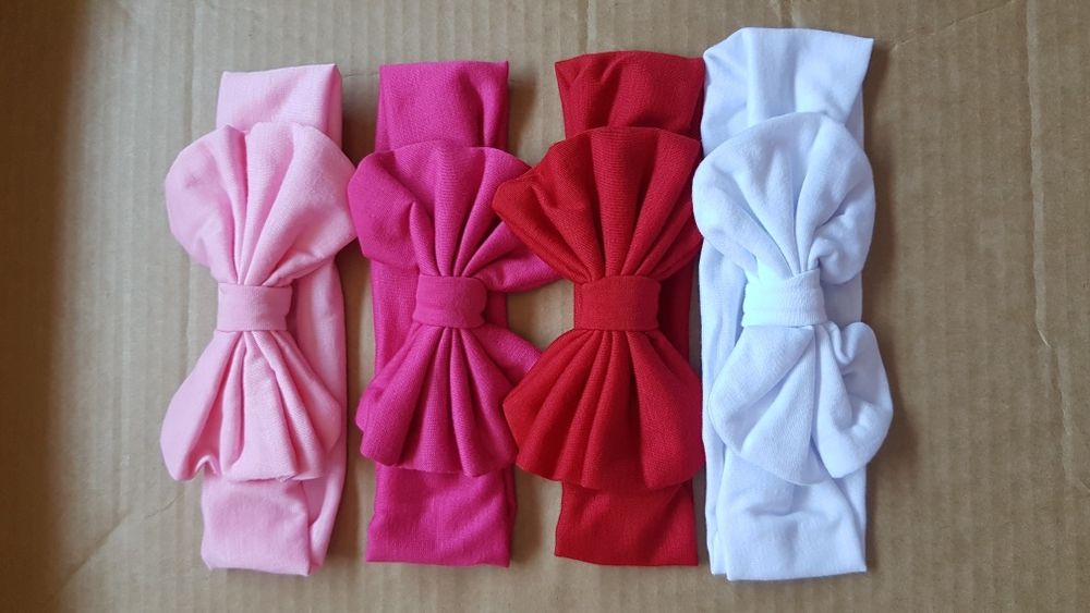 Fitas Cabelo Bebé/Bandoletes Laçarote Criança Lisos