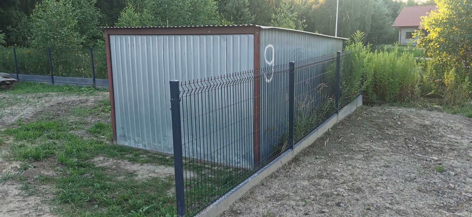 Garaż blaszany, blaszak 3x5
