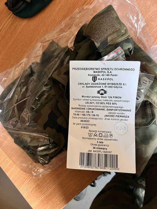 Mundur polowy wzór 124P / MON