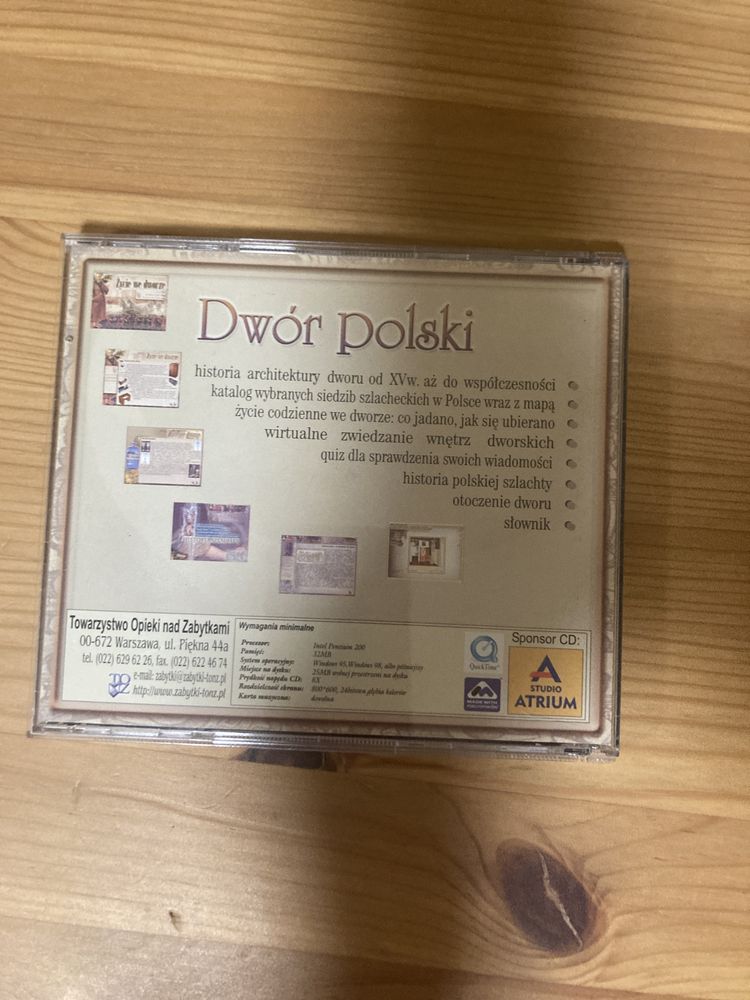 Dwór Polski CD Towarzystwo opieki nad Zabytkami