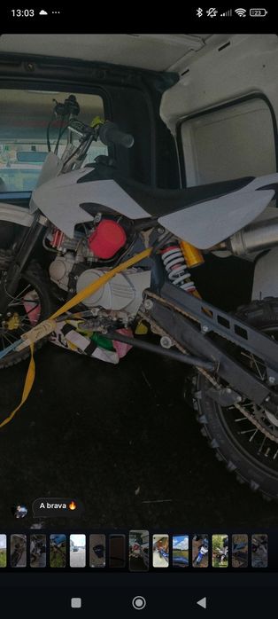 Pit bike 125 com extras