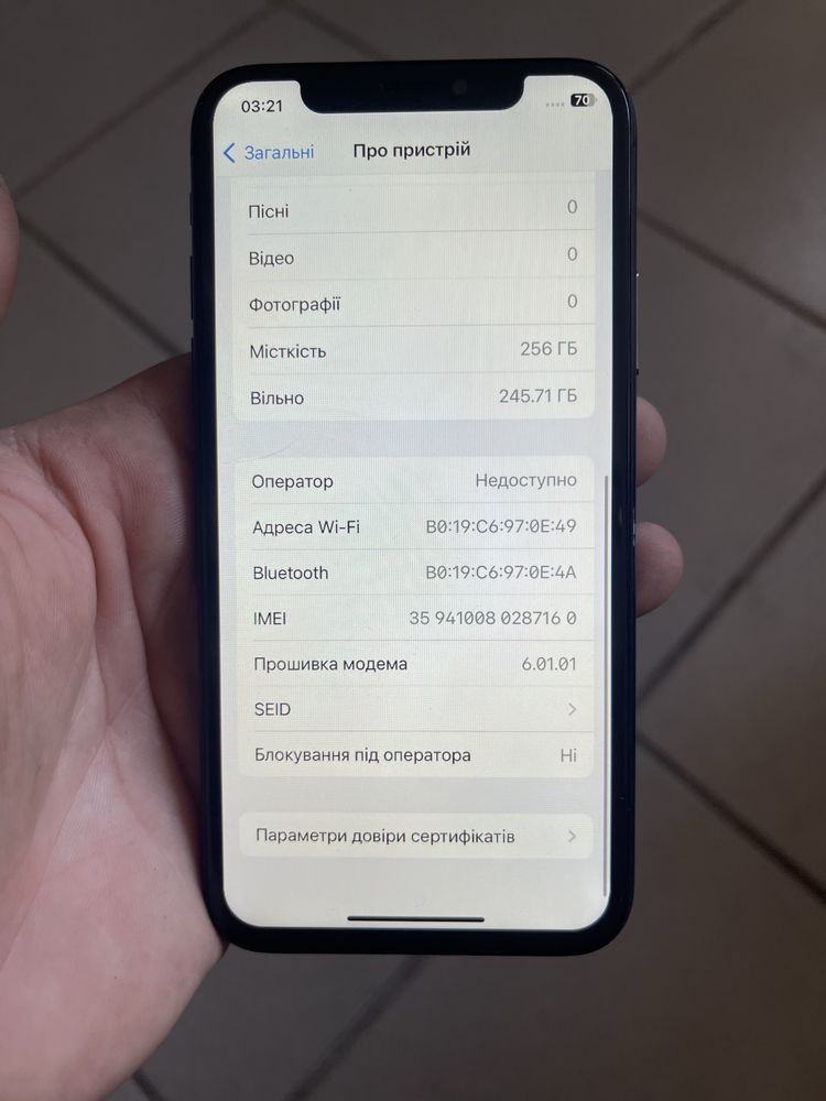Iphone x 256gb neverlock