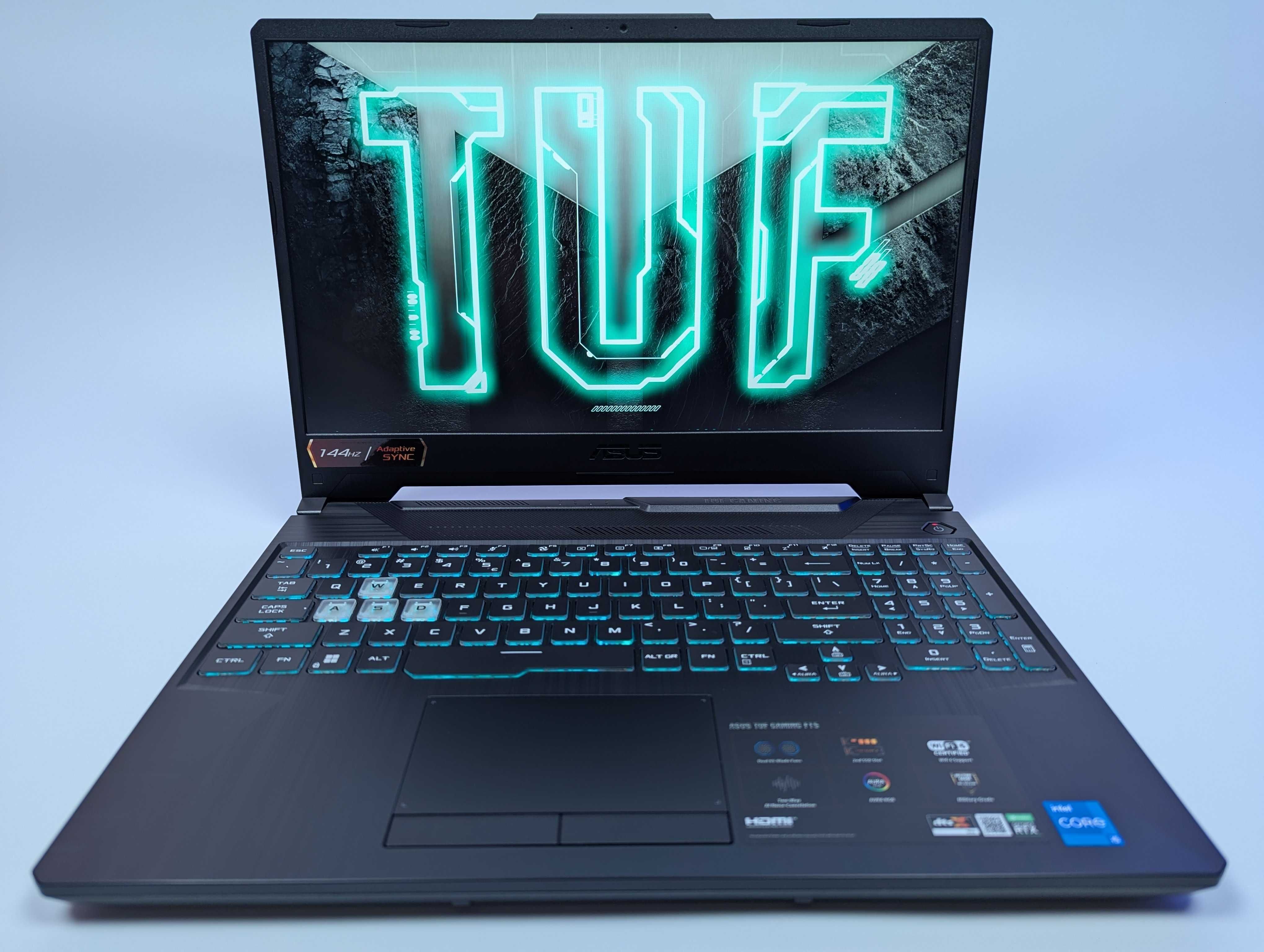 LAPTOP GAMINGOWY Asus TUF F15 NVidia GeForce Intel Core komputer