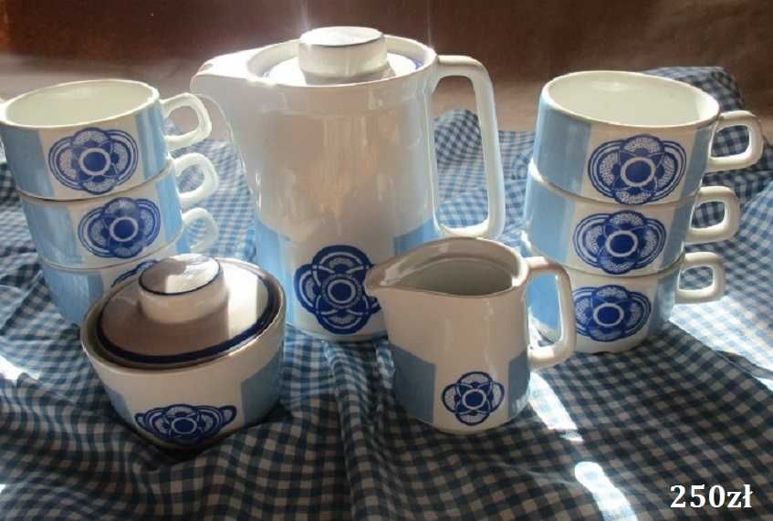 Zestaw - Fabryka Porcelany LUBIANA, PRL/ceramika/Tułowice/