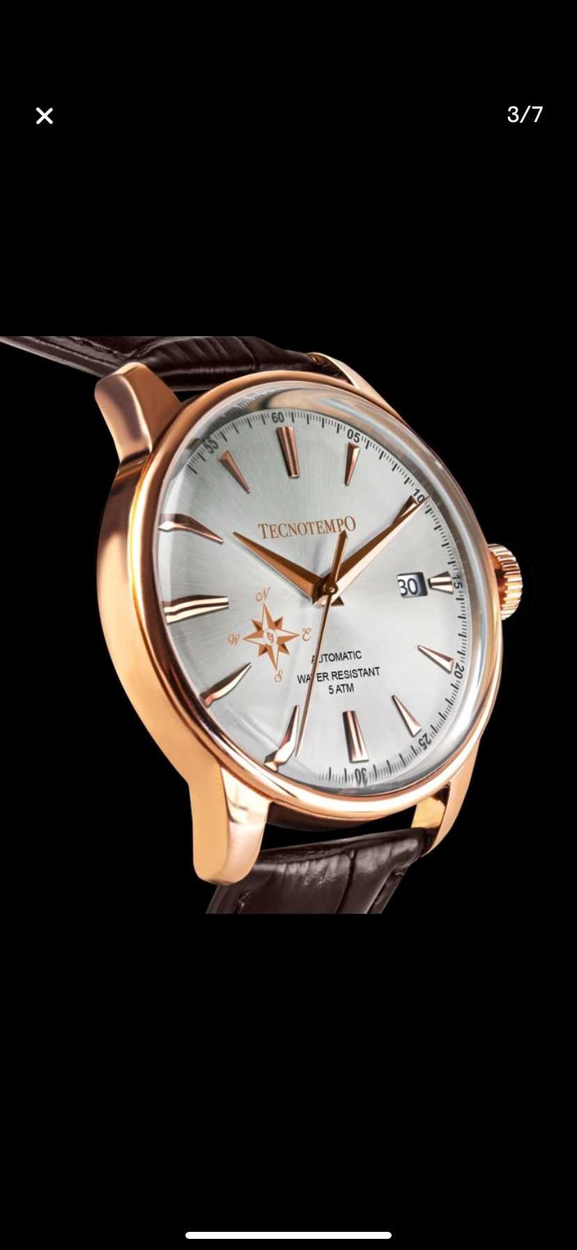 Zegarek mechaniczny Tecnotempo TT.50.RVGR LIMITED EDITION WIND ROSE