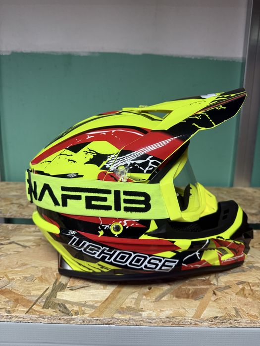 Мотошолом шлем для мотоцикла шолом мотоекіп кросовий єндуро