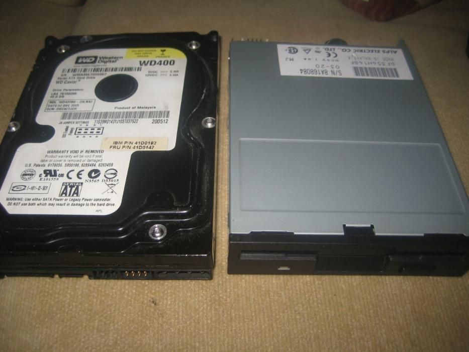 Disco HDD Sata 40GB e drive diskettes ALPS Eletronic