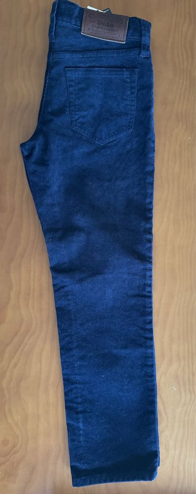 Calcas bombazina Azuis Polo Ralph Lauren #6 NOVAS