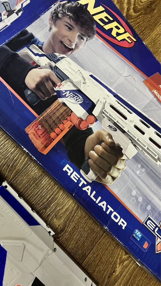 Nerf retaliator бластер трансформер