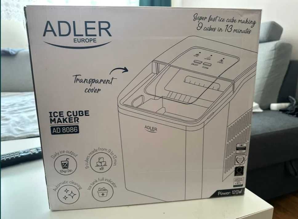 Kostkarka do lodu ADLER