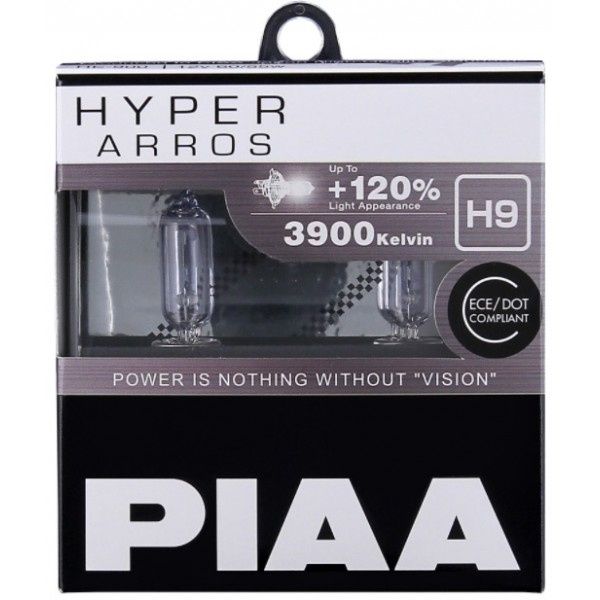 Lâmpadas PIAA Hyper ARROS +120% H1,H3,H4,H7,H8,H9,H11,H13,HB3,HB4