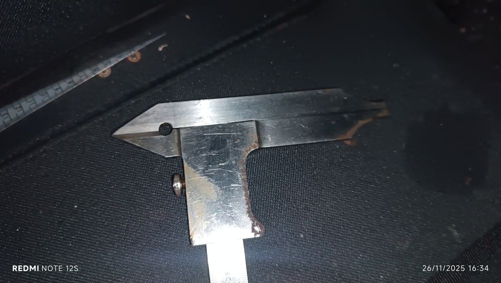 Paquímetro Alemão em Aço – 29€