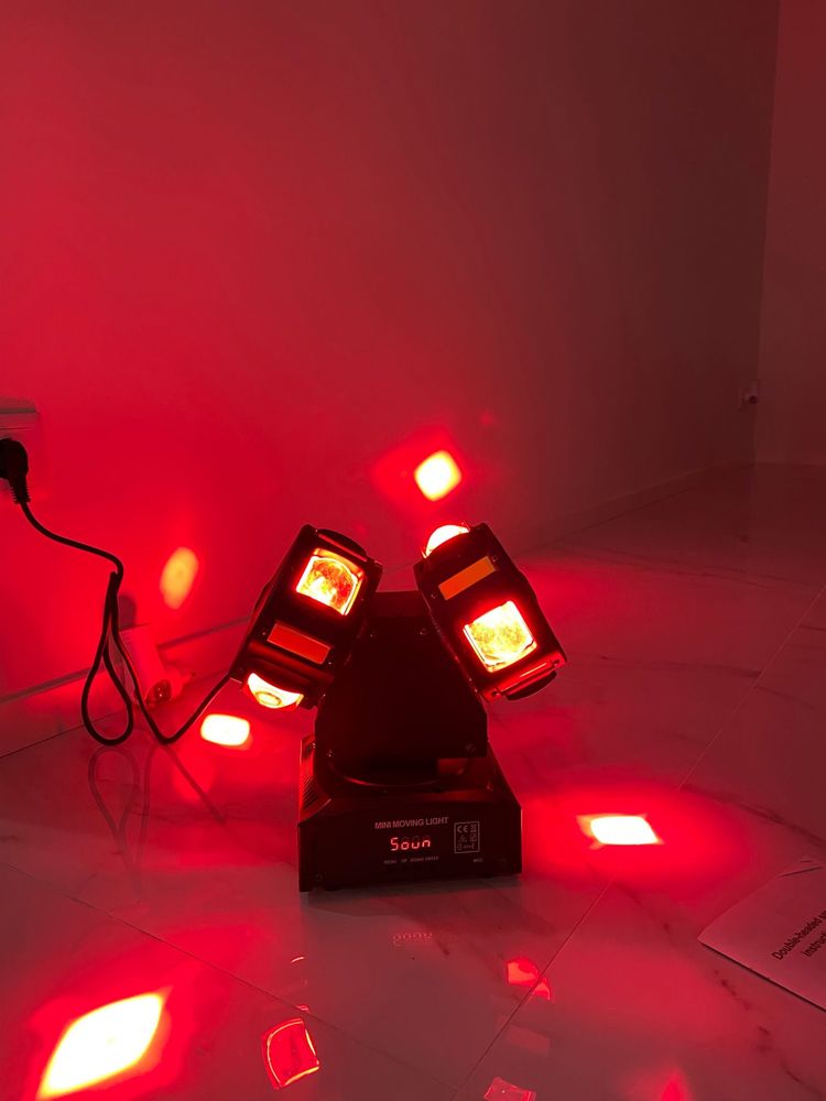 Moving head cabeca dupla
