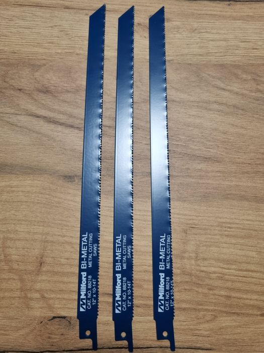 Brzeszczot do piły szablastej.  Do metalu. 3szt.