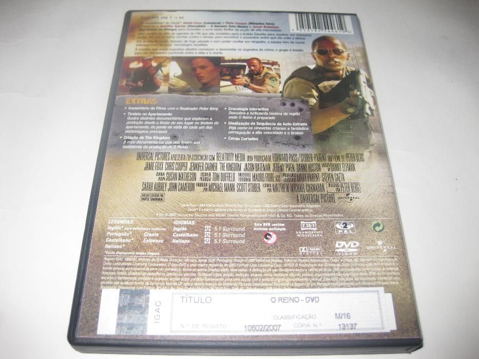 DVD "O Reino" com Jamie Foxx