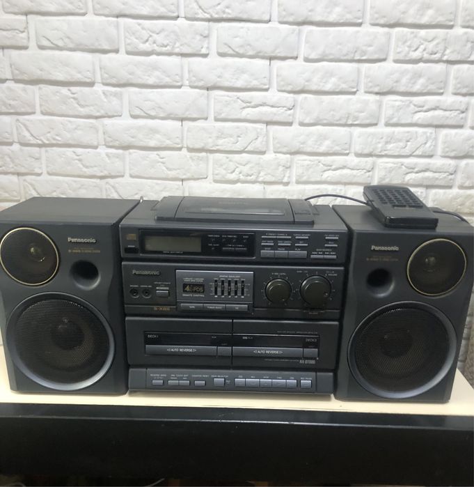 Магнітола Panasonic RX-DT680 з CD-плеером и кассетами (+ подарунок)