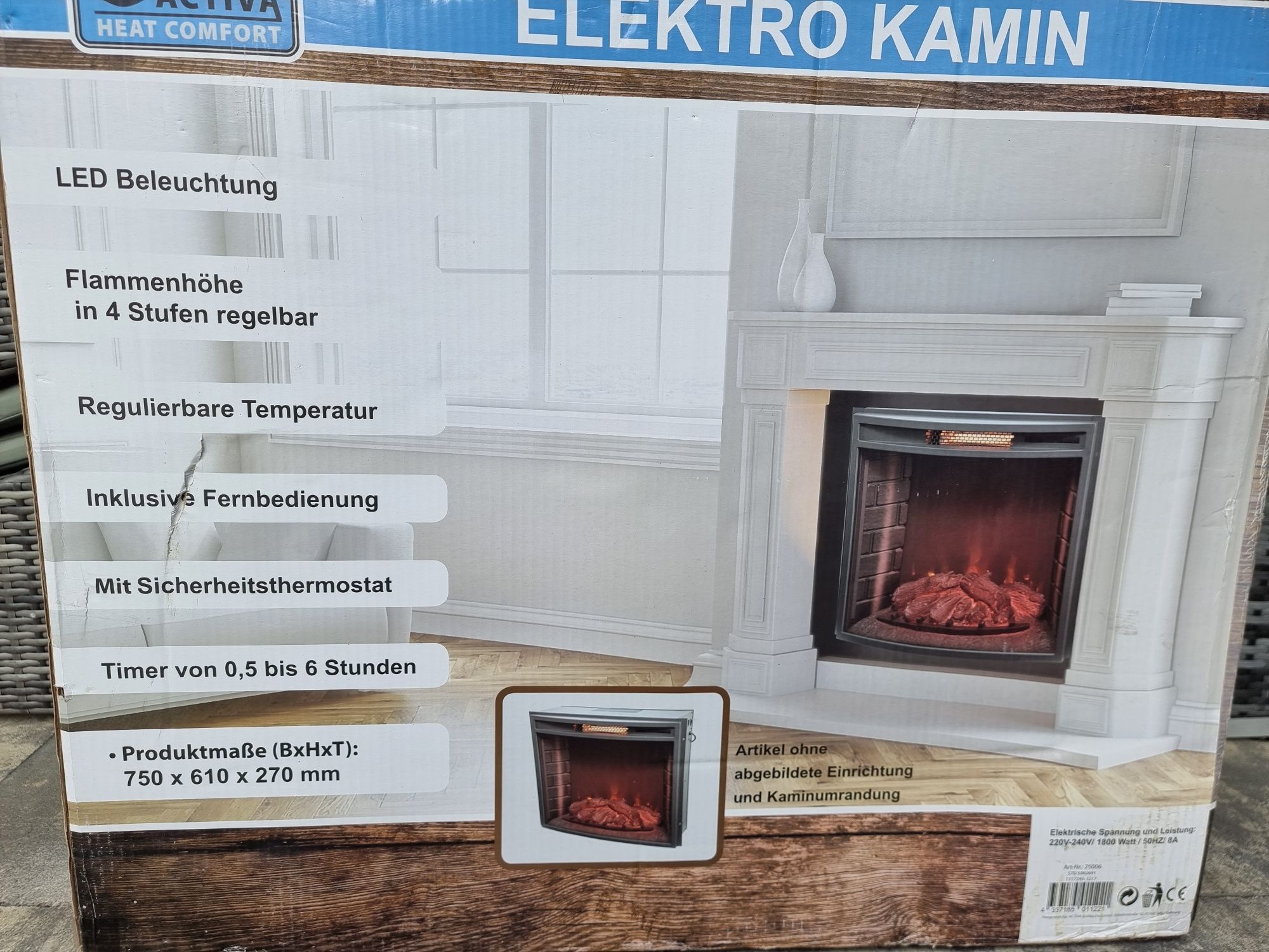 Kominek Elektryczny
