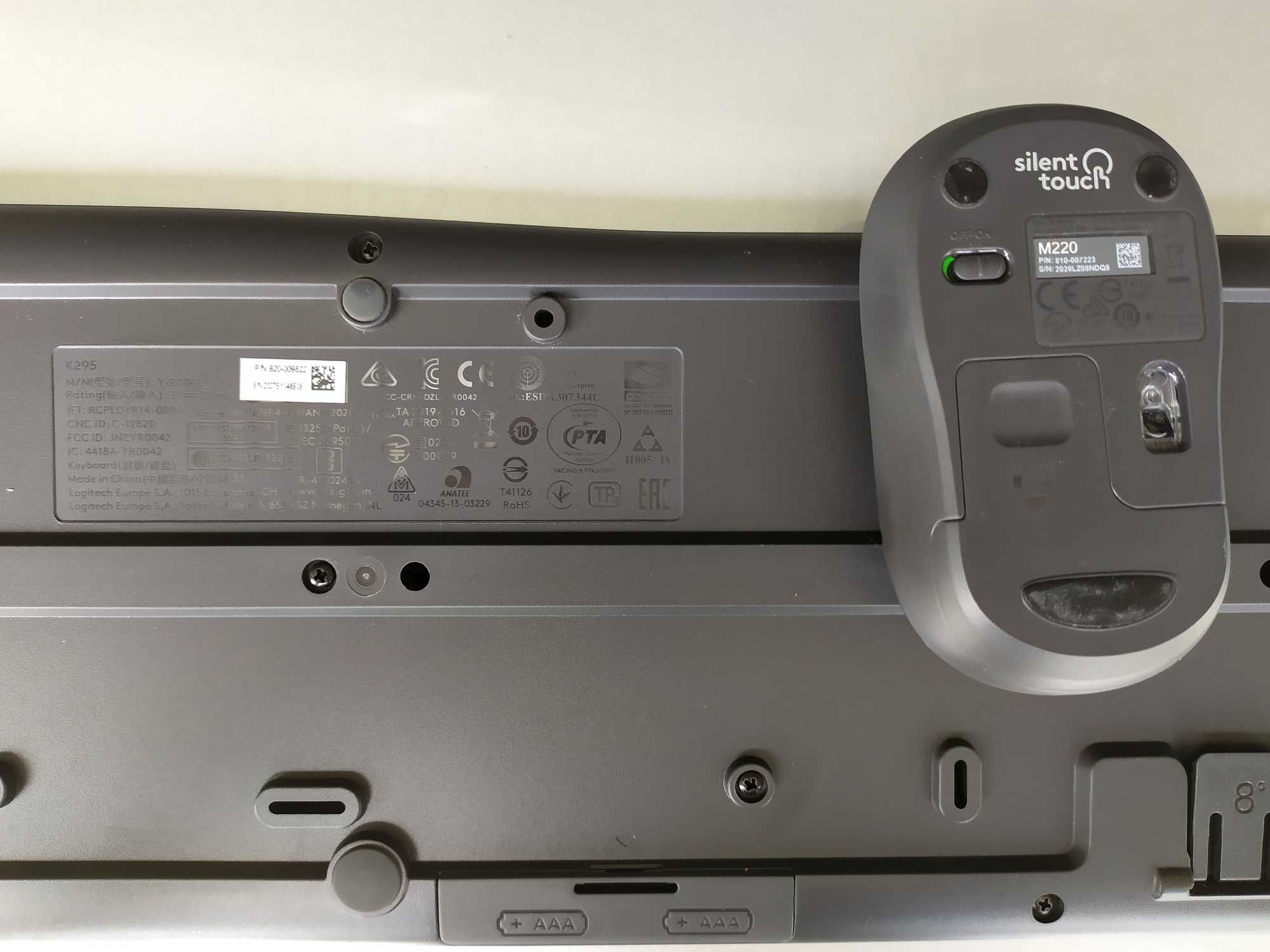 Logitech MK295 mysz i klawiatura