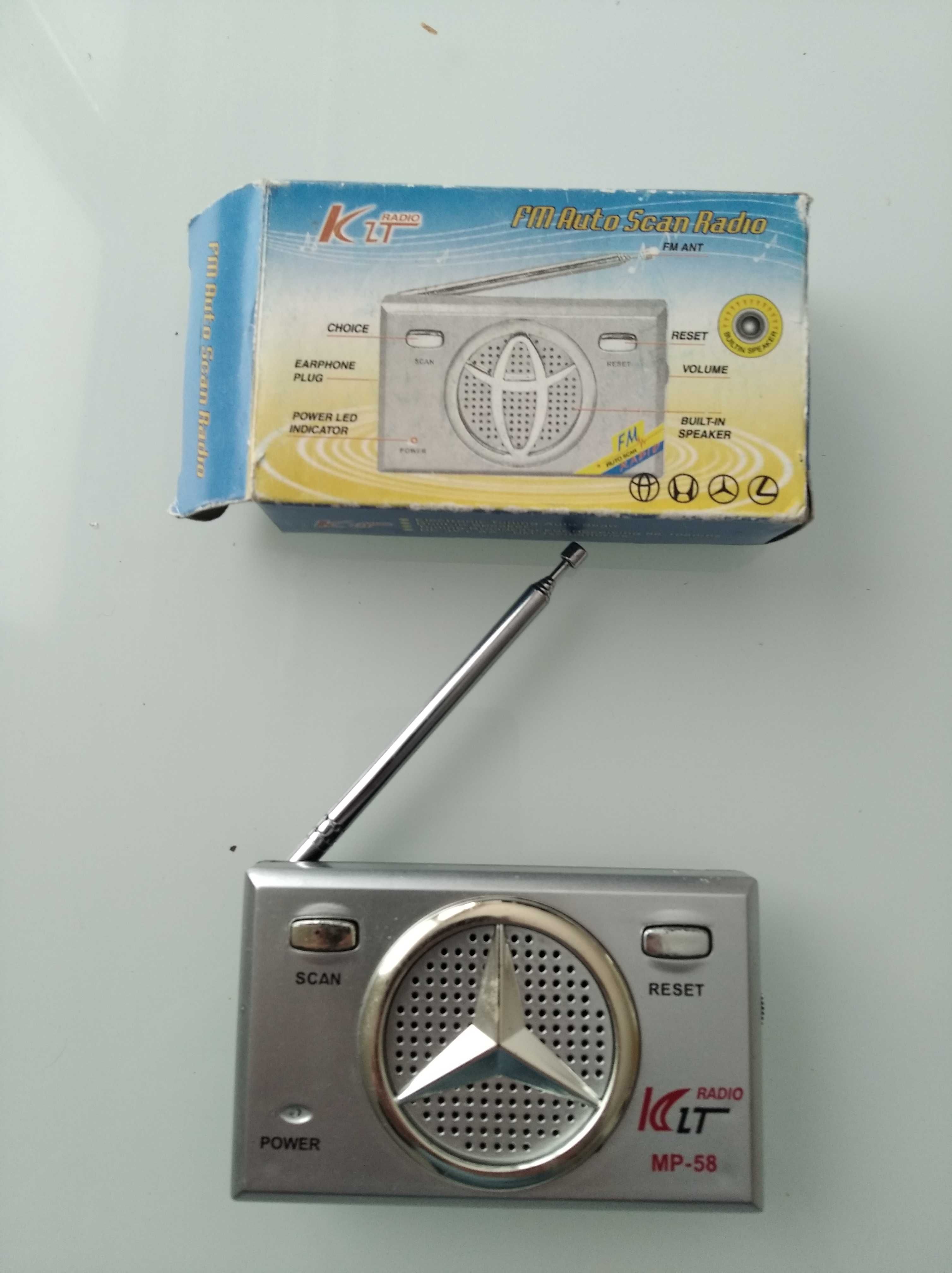 Radio kieszonkowe na baterie