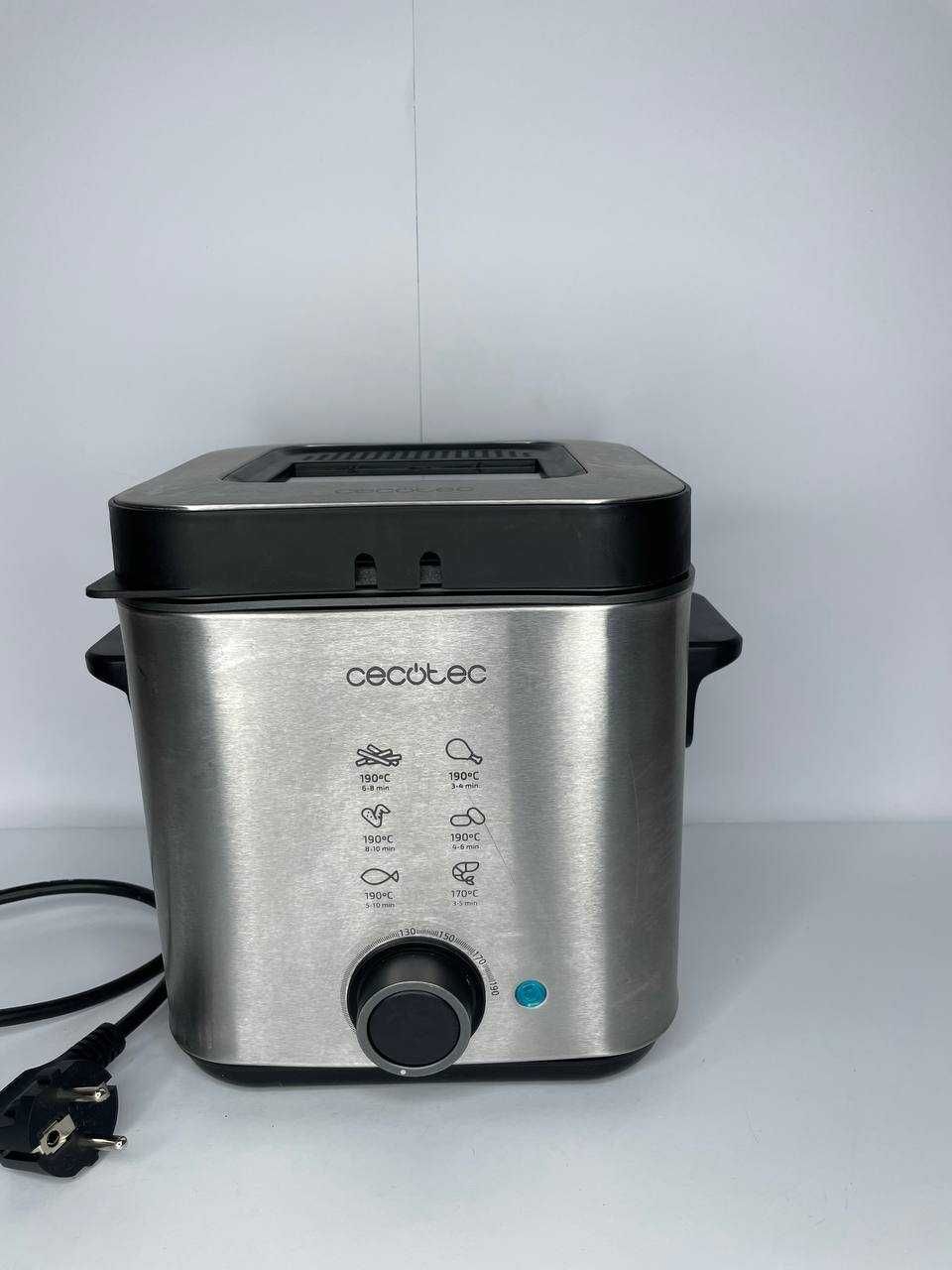 Фритюрница Cecotec CleanFry Advance 1500 Inox Electric Oil Fryer