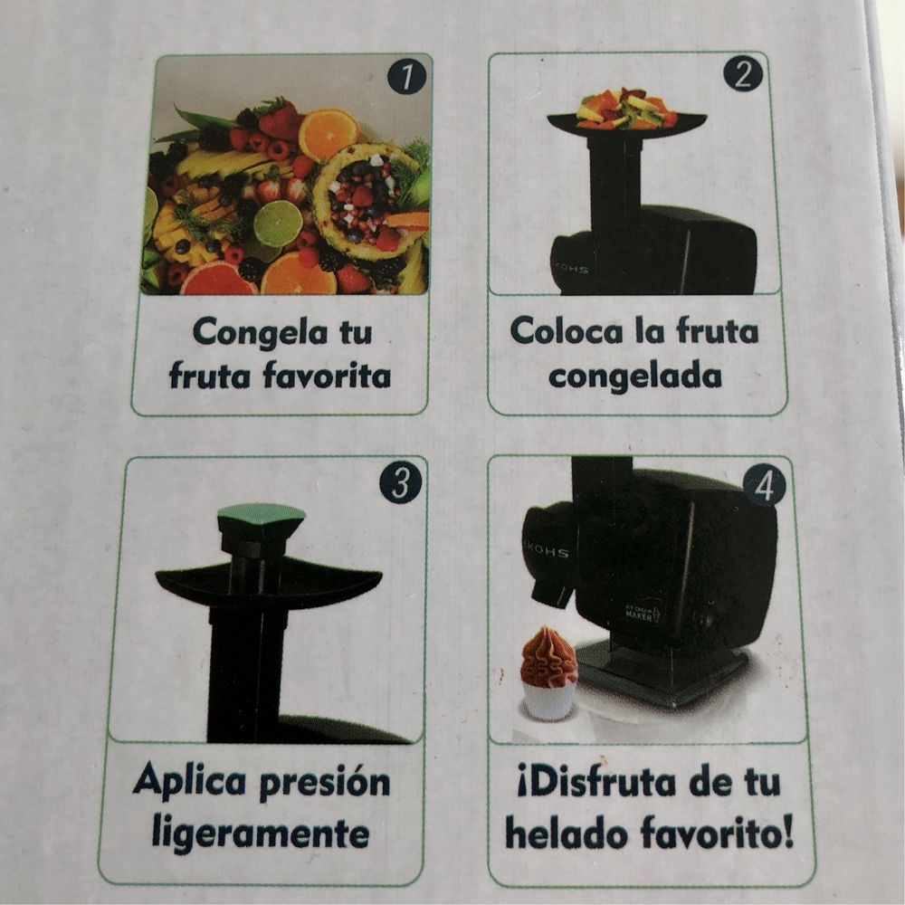 Maquina de gelados