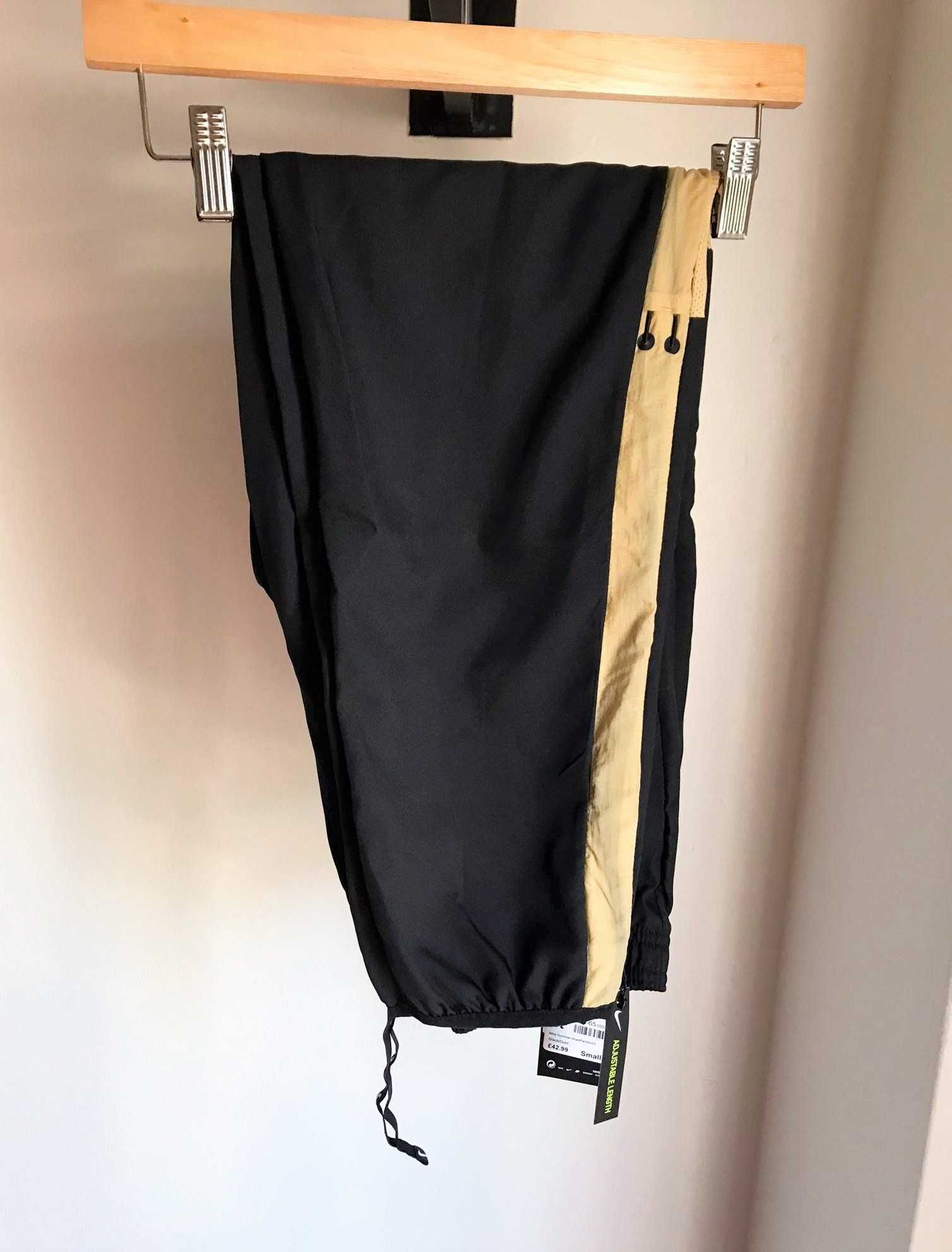 Calças Nike dry homem tamanho S futebol pretas novas