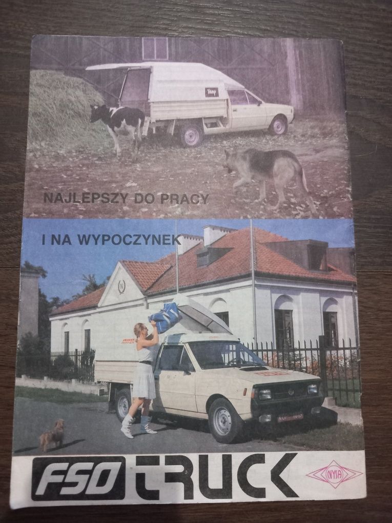 Polonez.truck 1989r technik motoryzacji