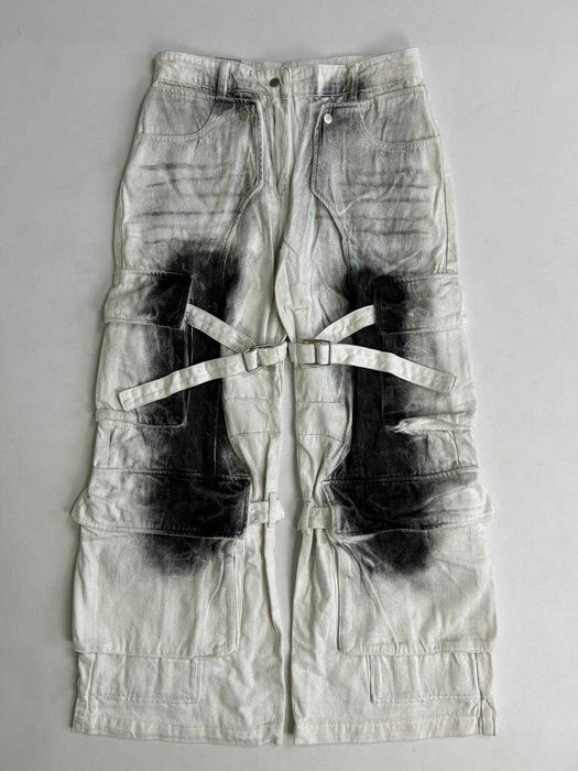 Штани Acne Studios cargo білі джинси карго штаны джисны opium custom M