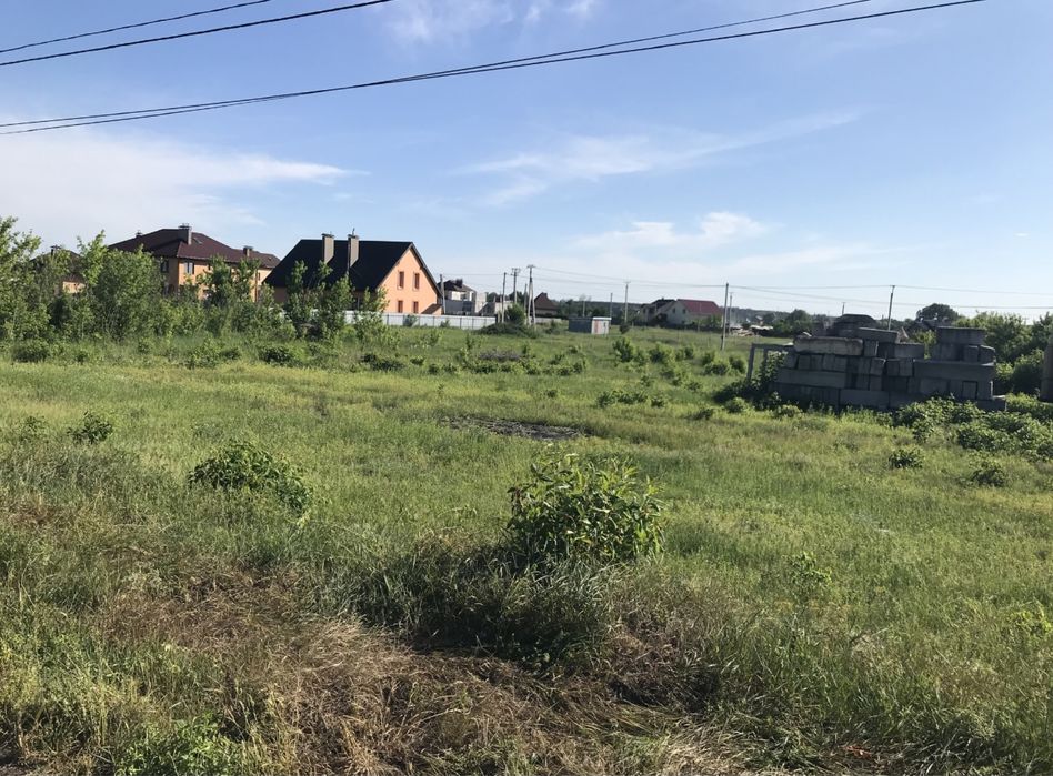 Участок , земля 10 сот Белогородка ( шевченково)