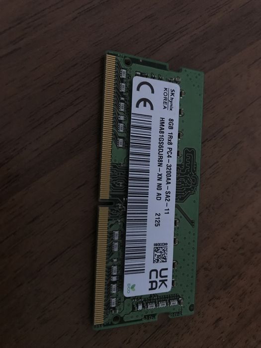 DDR4 8 Gb Hynix 3200 Mhz CL19