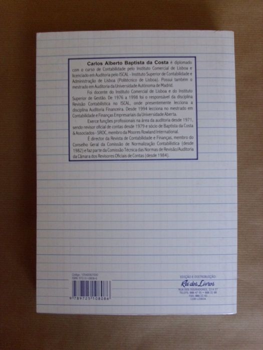 Auditoria Financeira - Teoria e Prática de Carlos Baptista da Costa