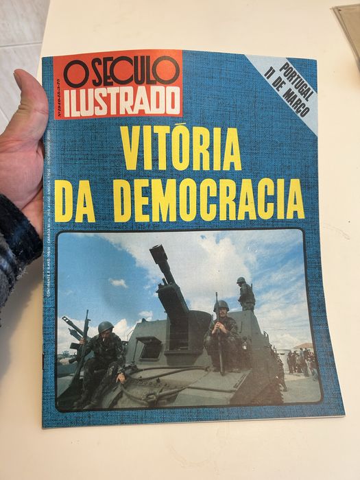 Século Ilustrado Vitória da Democracia Portugal 11 de Março