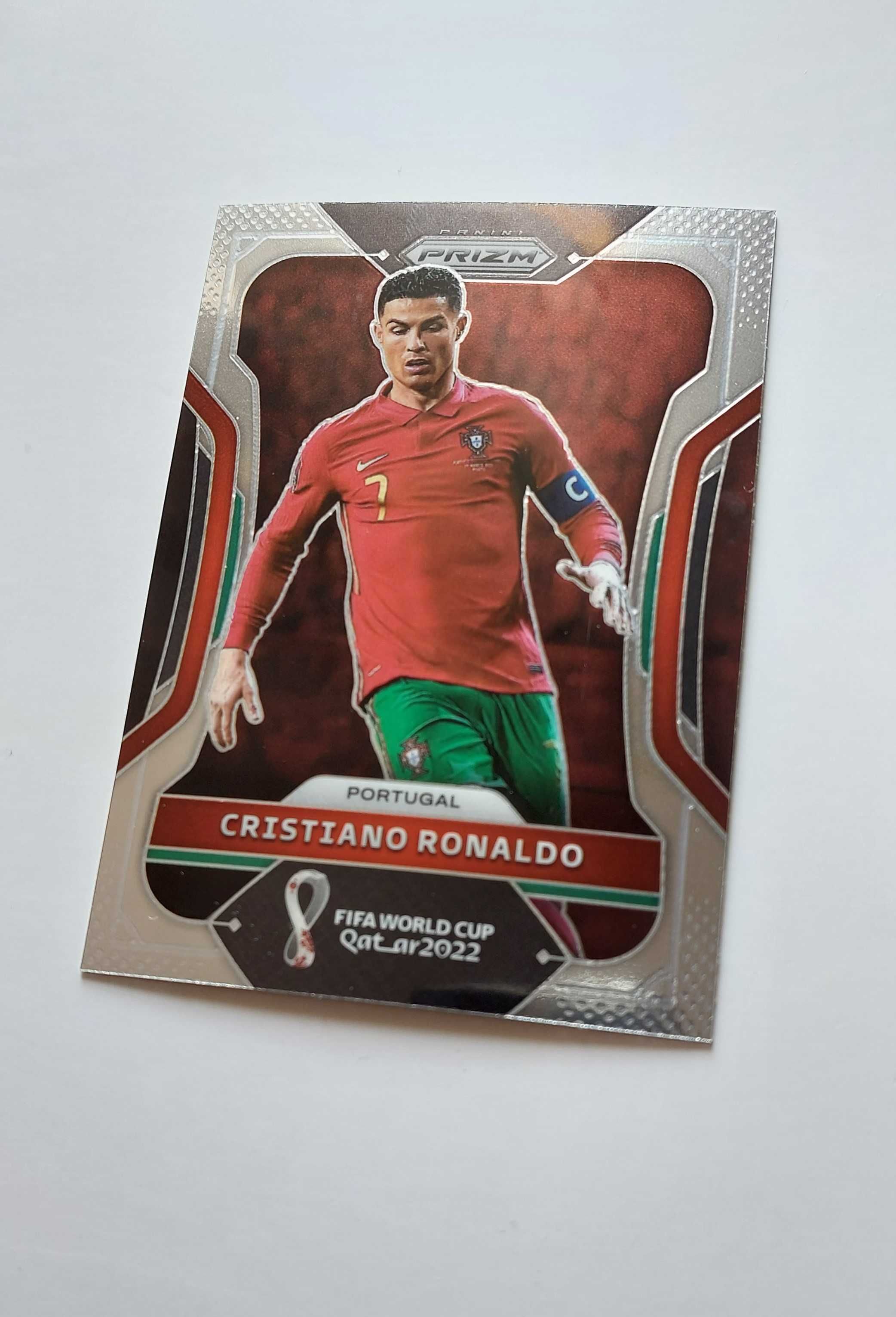 Panini World Cup 2022 Qatar Cristiano Ronaldo Prizm Card #175