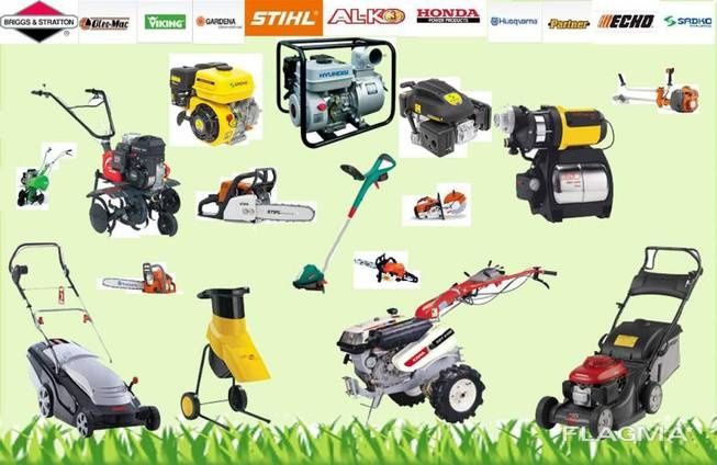 Ремонт бензопил генераторів газонокосарок компресорів мотоблоків мото