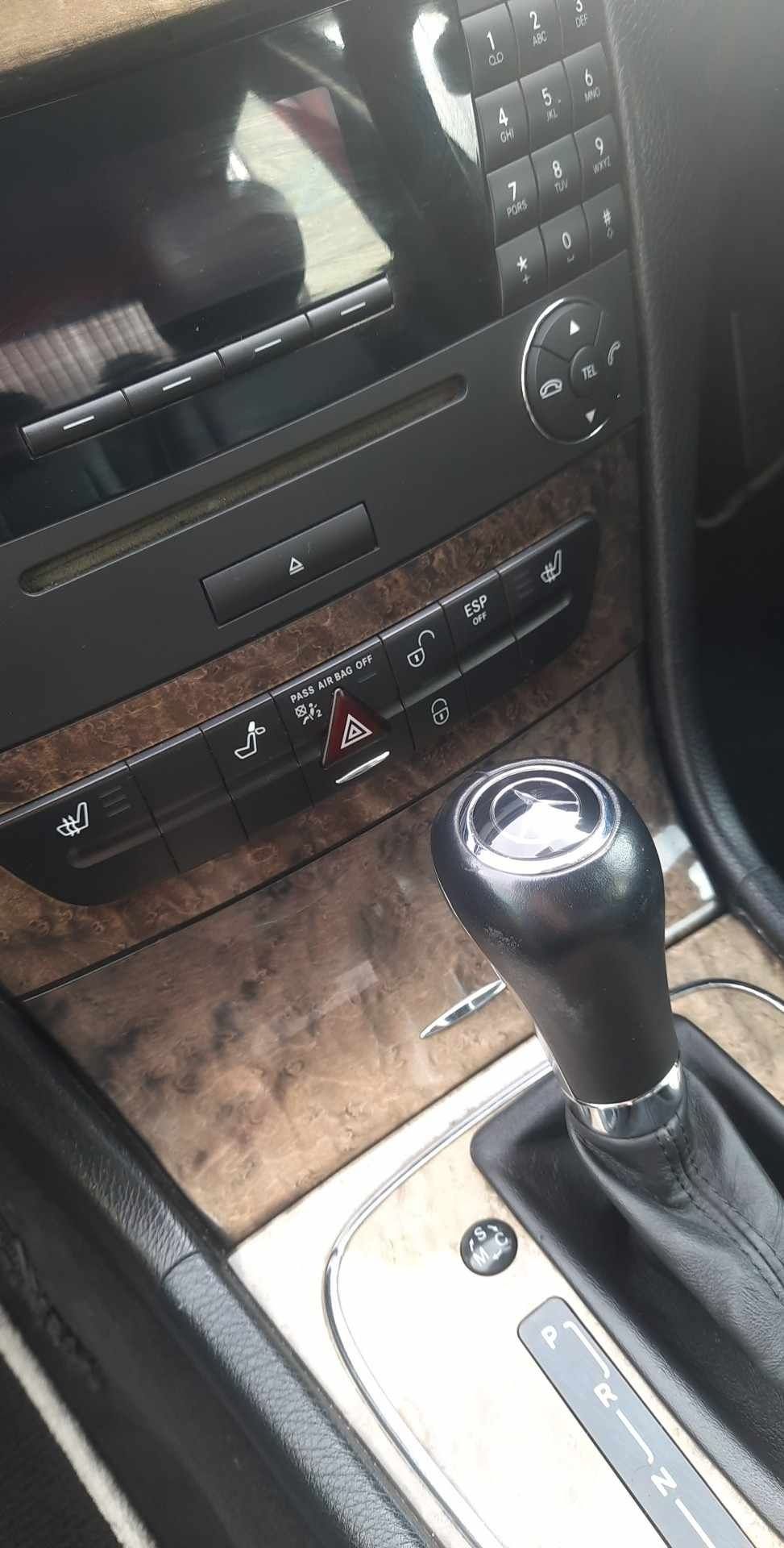 Mercedes w211 e280 Evo sport maska części