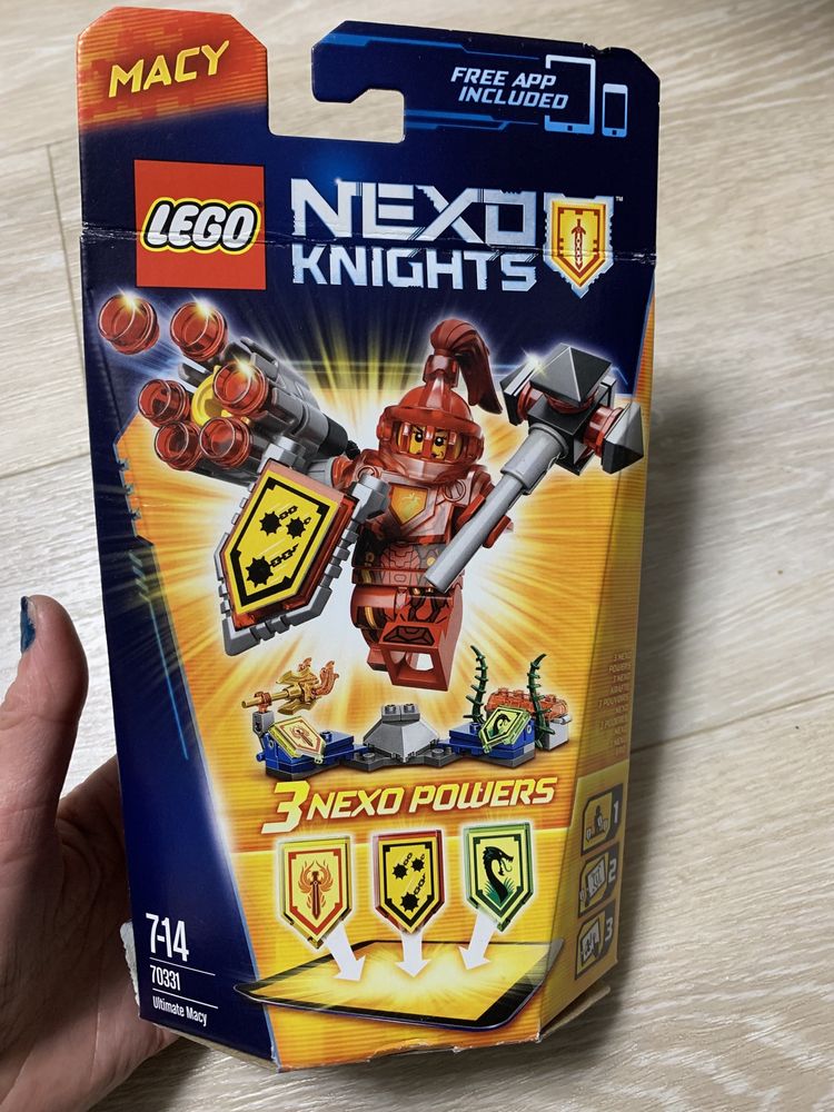 Конструктор Lego Nexo knights 70331 Macy орігінал