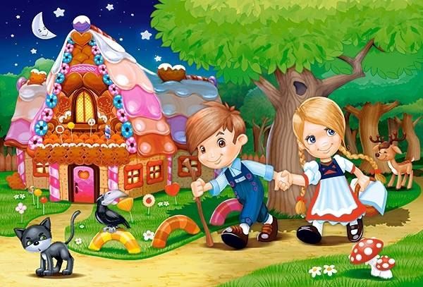 Puzzle 4w1 8,12,15,20-el Beautiful Fairy Tales