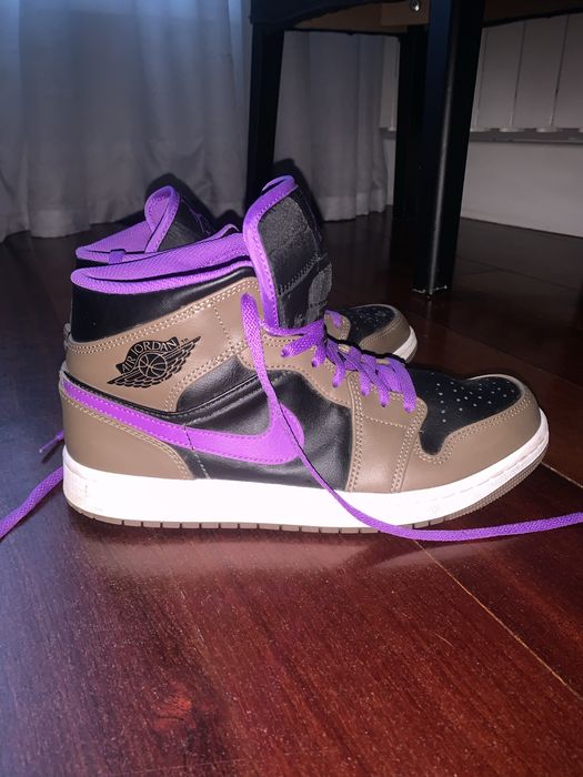 Jordan 1 Mid Originais – 42.5 – Bom Estado