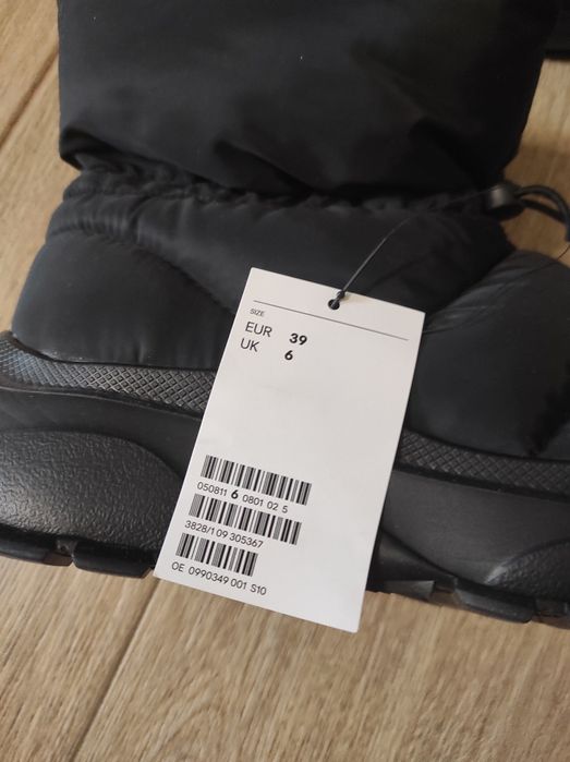 Дутіки ботінки H&m взуття зимове