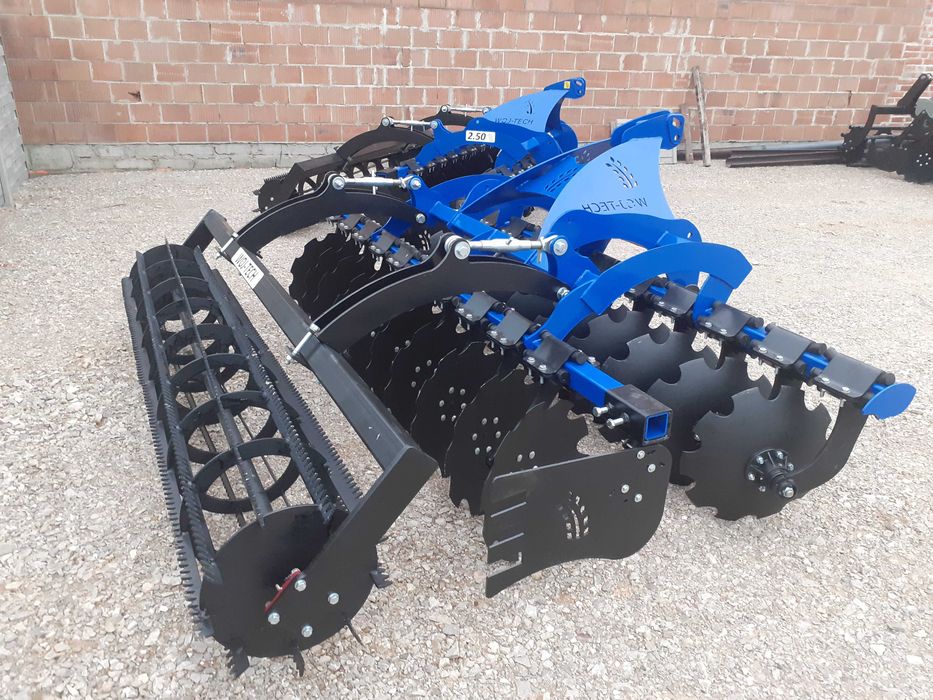 Brona talerzowa kompaktowa LEKKA simply / WOJ-TECH/ talerzówka agregat