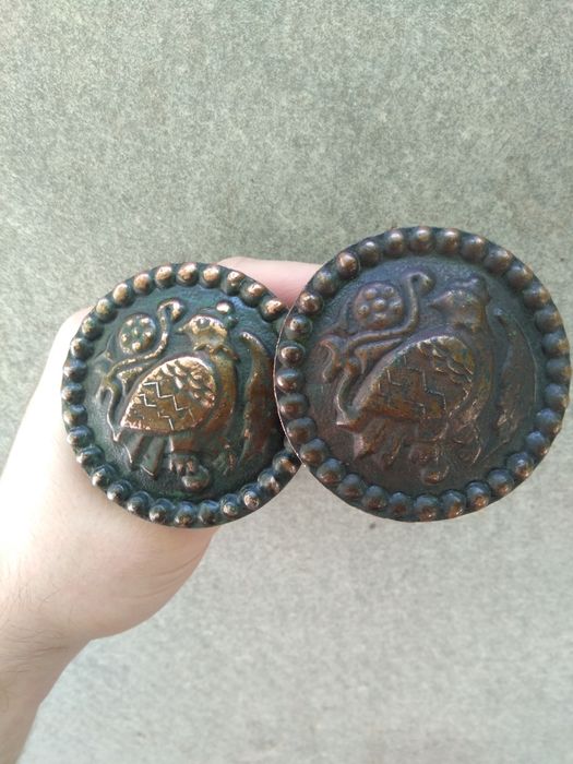 Дверные металлические ручки СССР